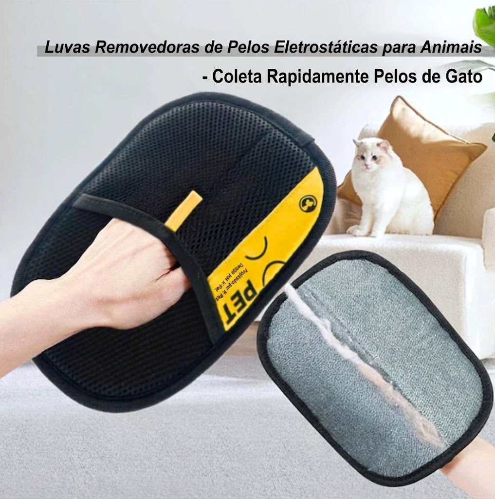 Luva Removedora de Pelos