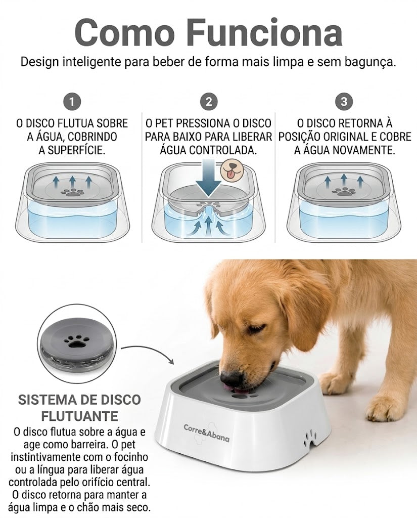 Bowl Flutuante de Água
