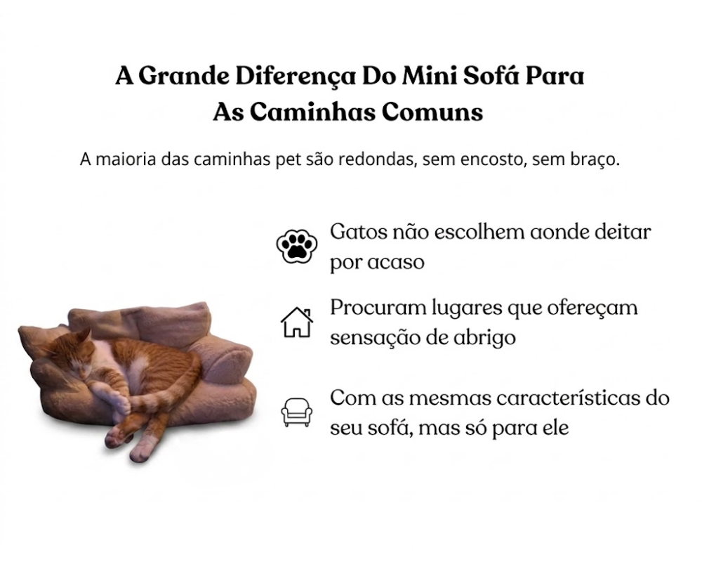 Sofá Pet De Pelúcia Cinza
