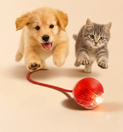 Bola Elétrica Interativa Brinquedo Inteligente Gato Cachorro