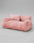 Sofá Pet De Pelúcia Rosa